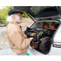 Wózek inwalidzki elektryczny składany - Robooter E60 PRO-A GT w bagażniku samochodu