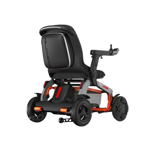 Wózek inwalidzki elektryczny składany - Robooter E60 PRO-A GT widok z tylu
