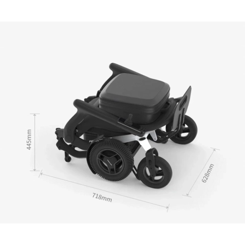 Wózek inwalidzki elektryczny składany Robooter E80 Carbon