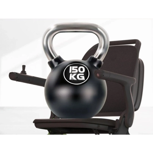 Wózek inwalidzki elektryczny składany Robooter E80 Carbon